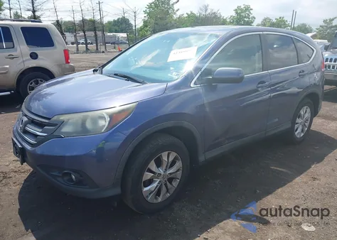 2012 Honda Cr-V Ex z USA, uszkodzony, nr VIN 5J6RM4H59CL008291